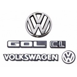 Kit Emblemas Gol CL até 1990